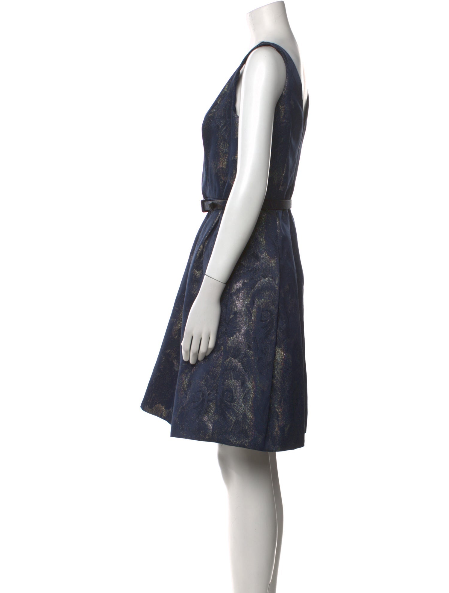 Theia Printed Mini Dress