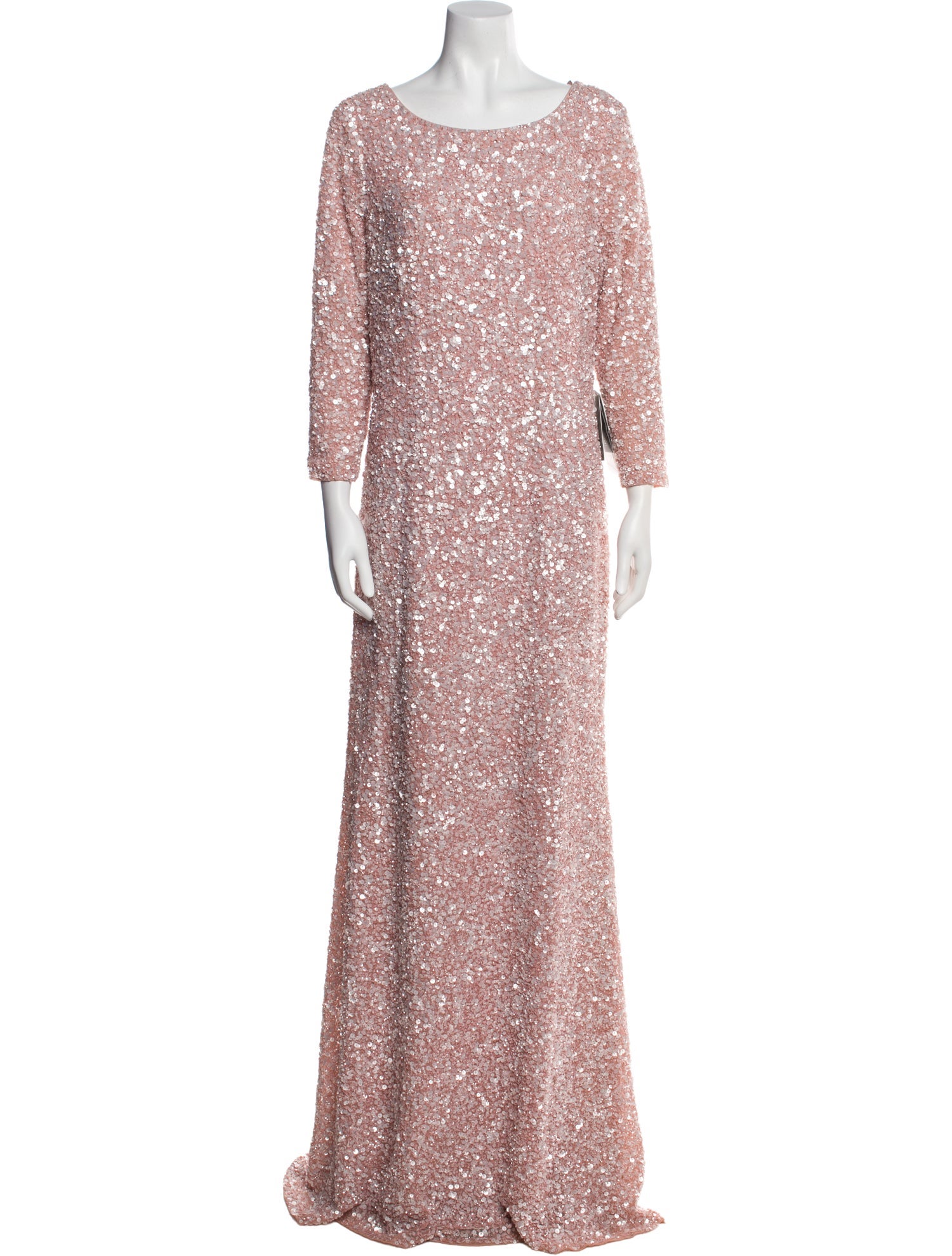 Theia Scoop Neck Long Dress w/ Tags