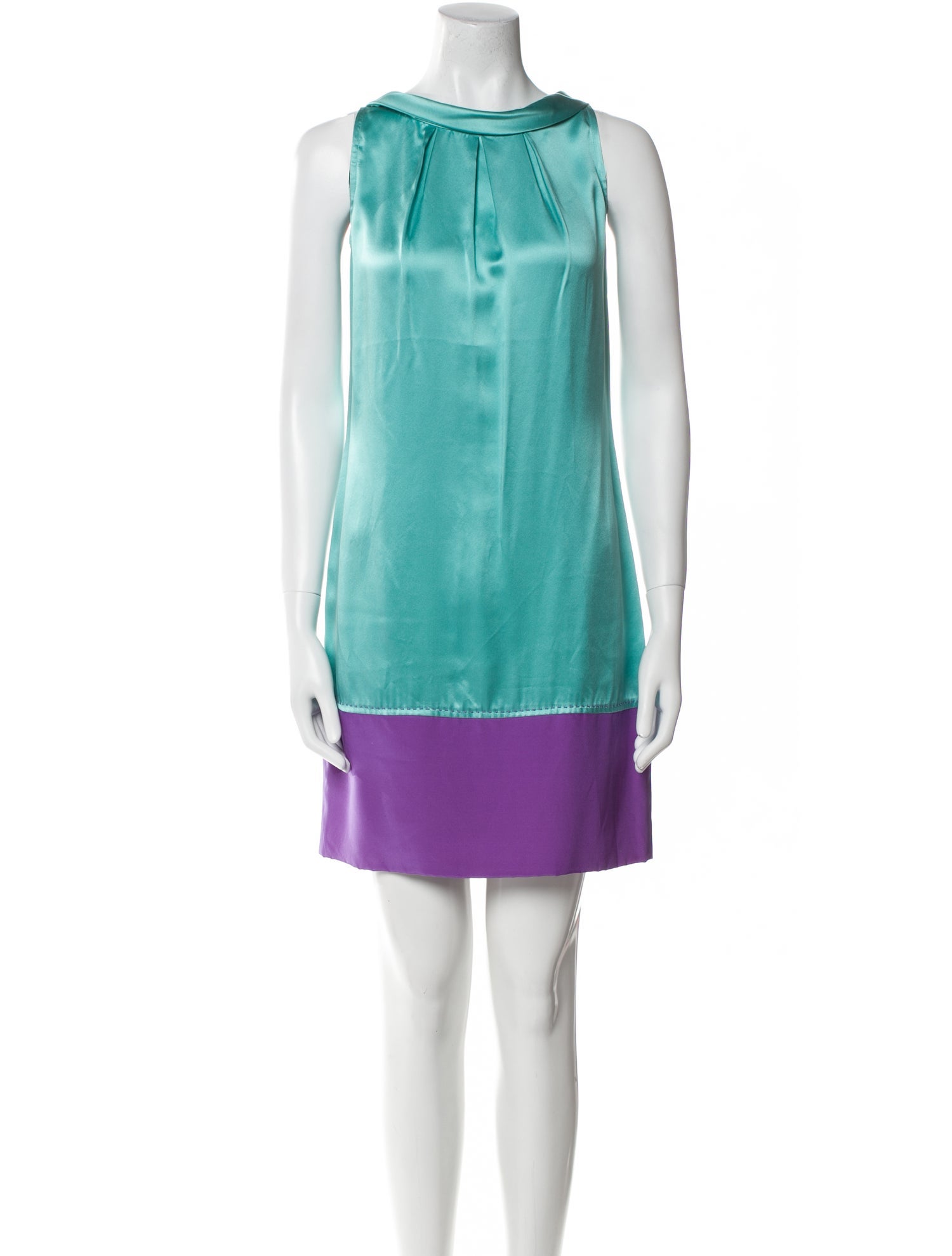 Theia Silk Mini Dress