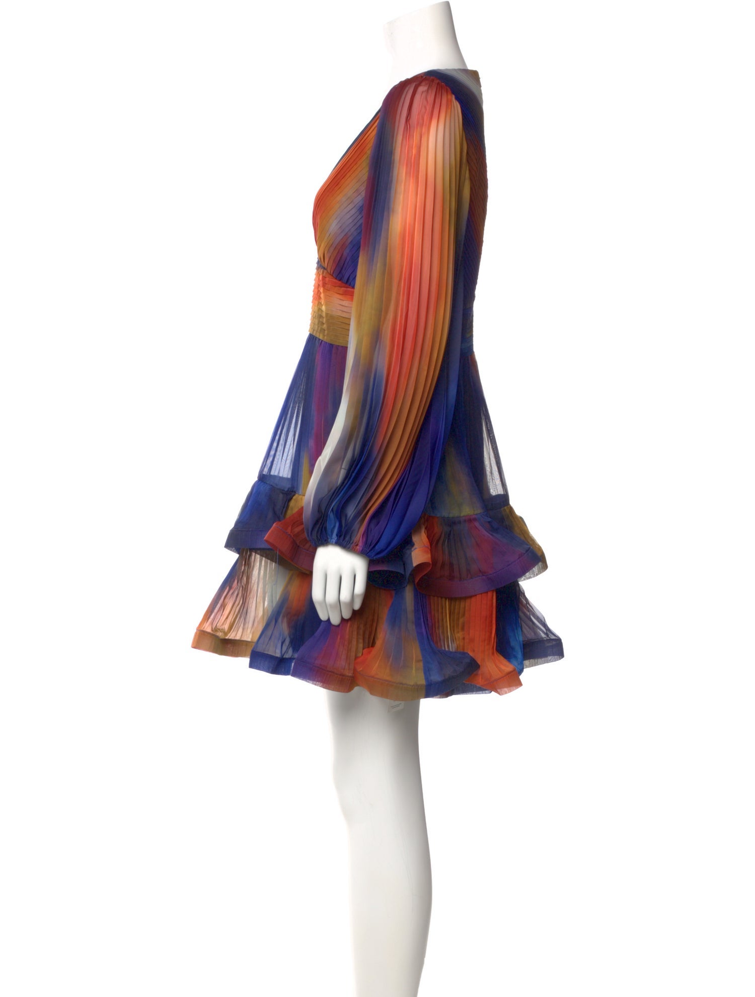 Theia Printed Mini Dress