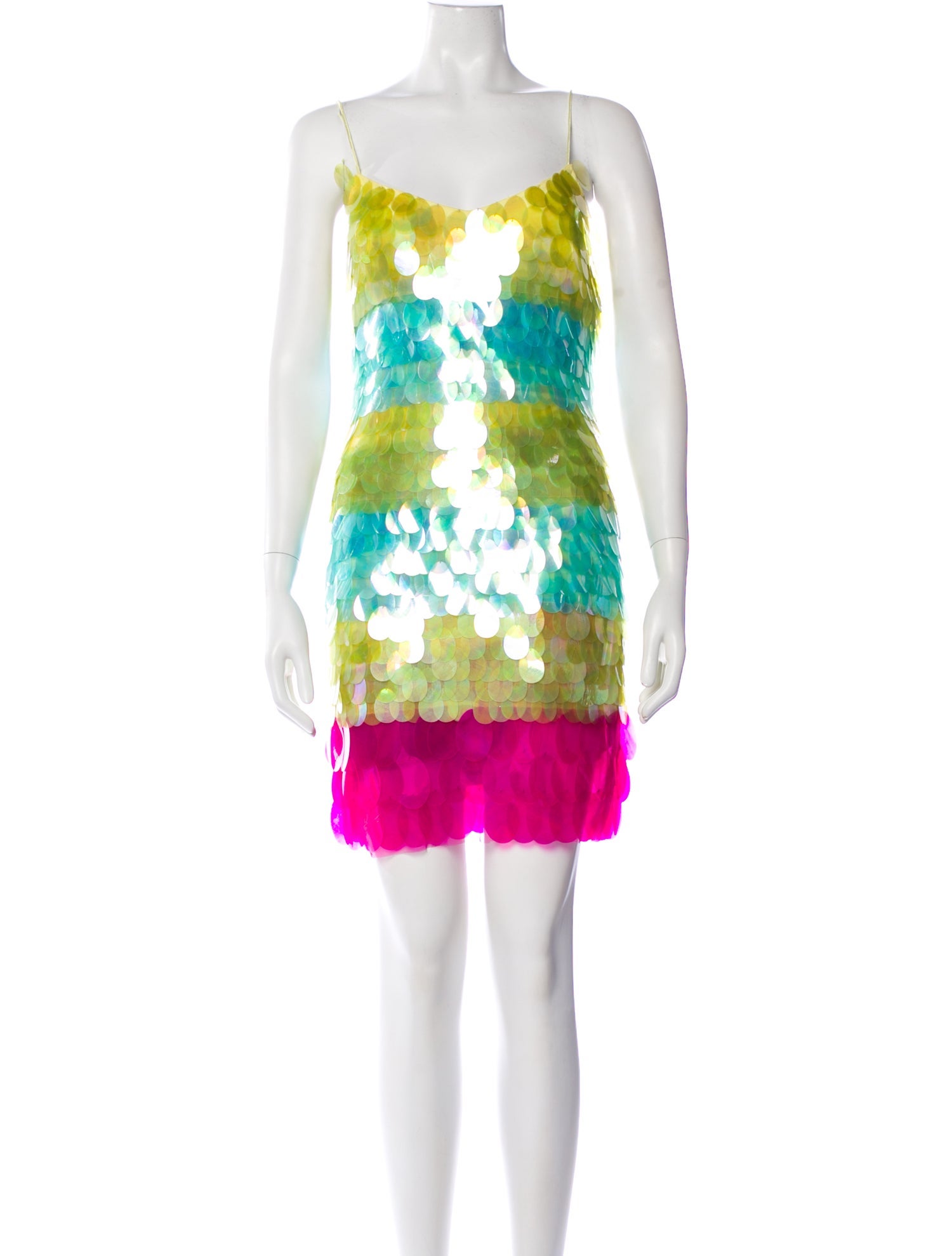 Theia Tie-Dye Print Mini Dress w/ Tags
