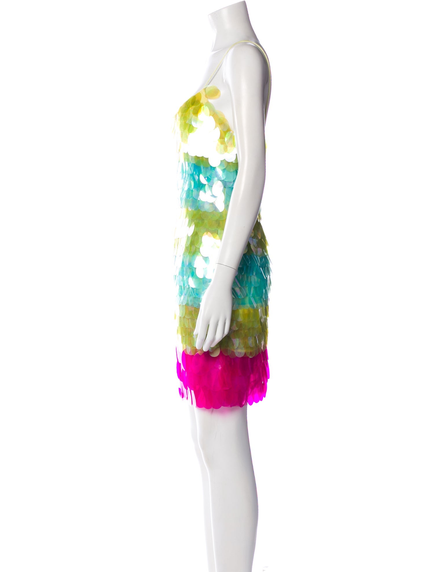 Theia Tie-Dye Print Mini Dress w/ Tags