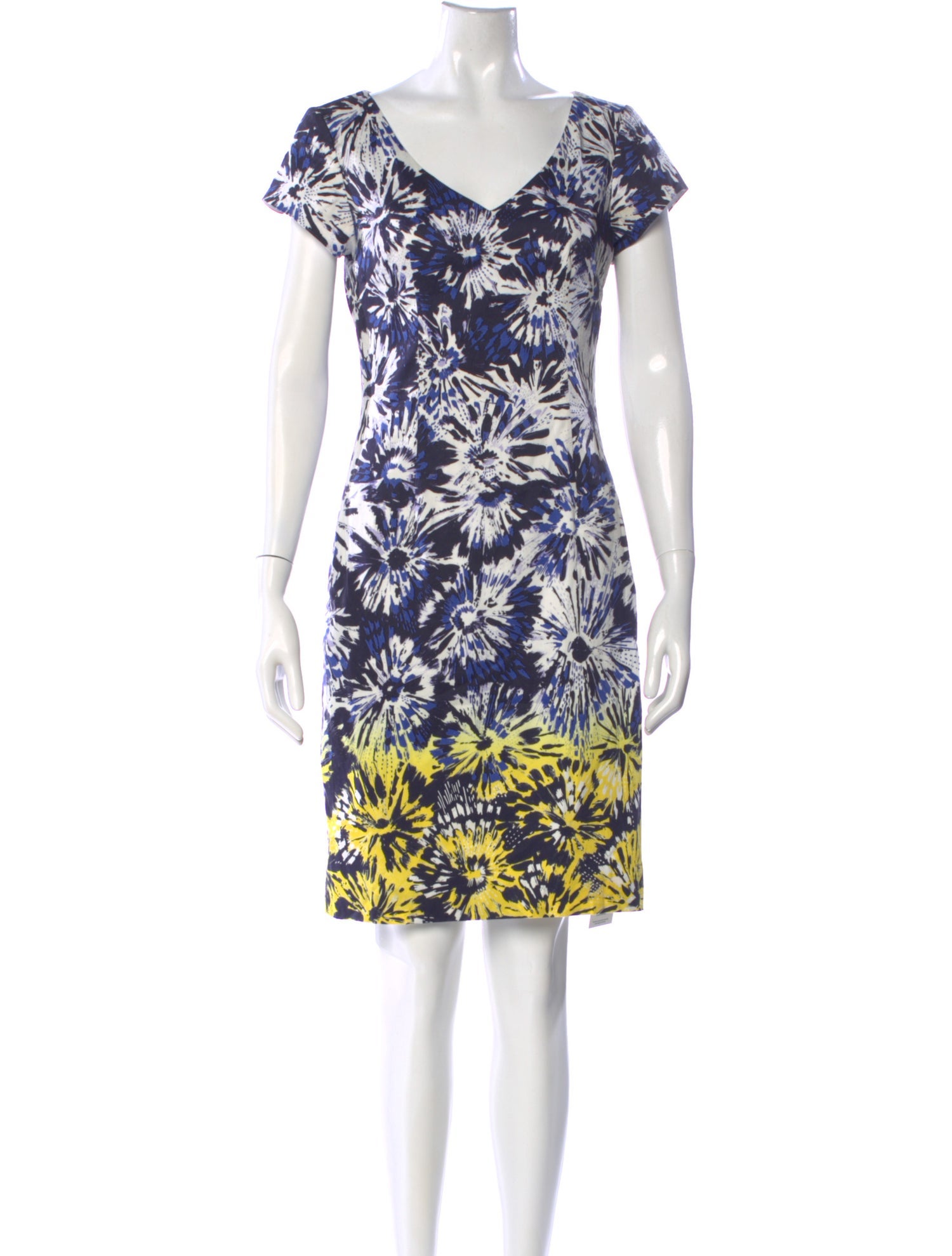 Theia Printed Mini Dress