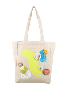 Tanya Taylor x Fashion Our Future 2020 "The Right to Tote" Tote