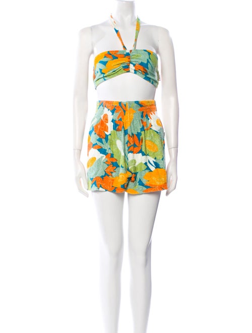 Terry Printed Short Set