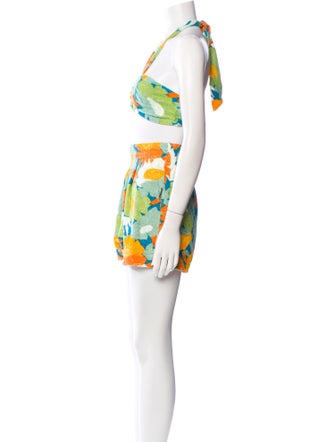 Terry Printed Short Set