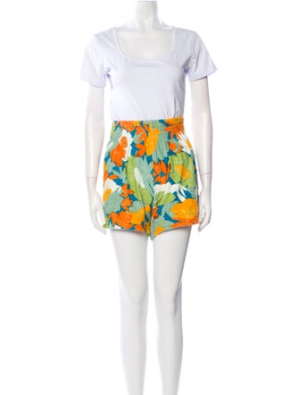 Terry Printed Short Set