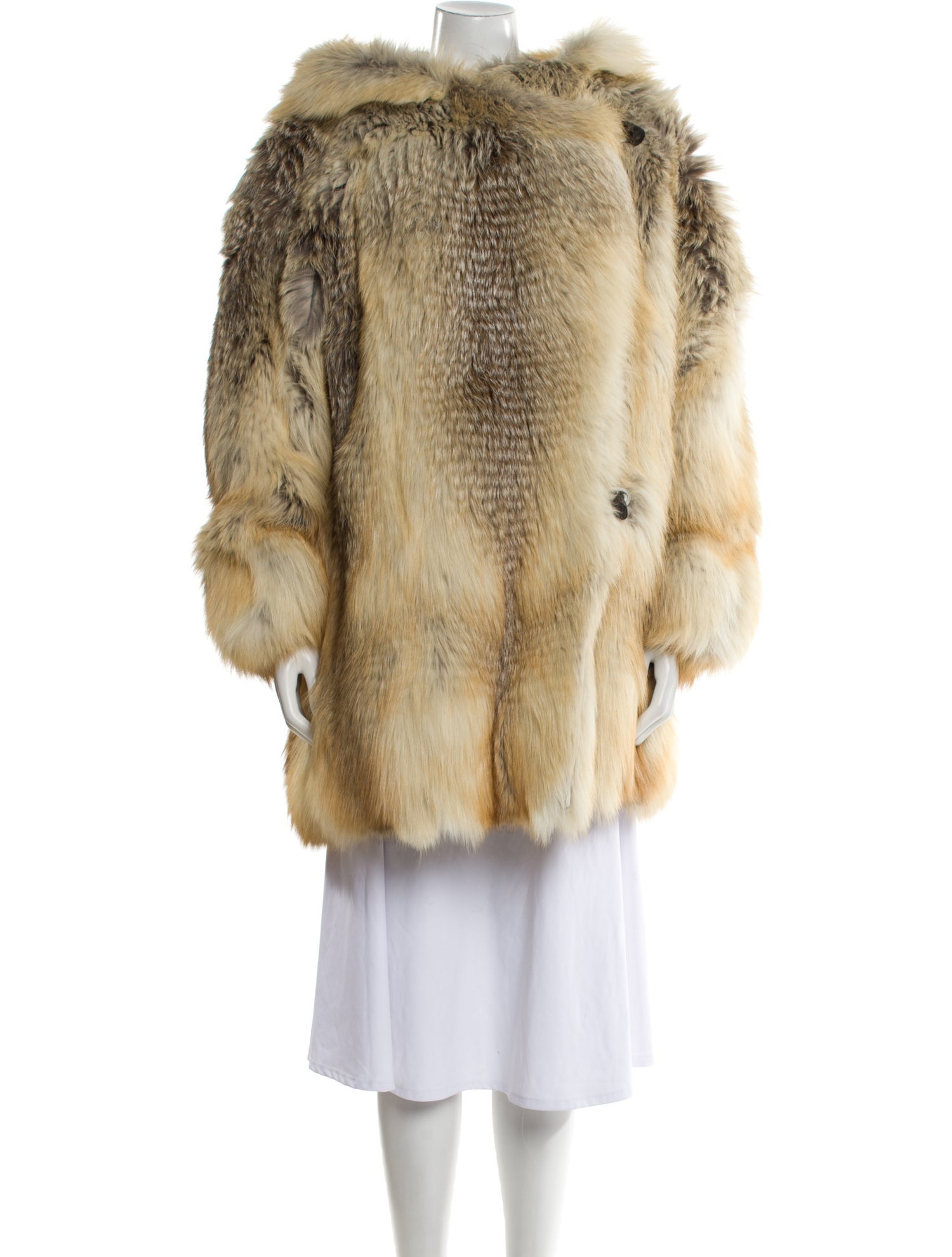 Turkis Tukku Fur Fur Jacket