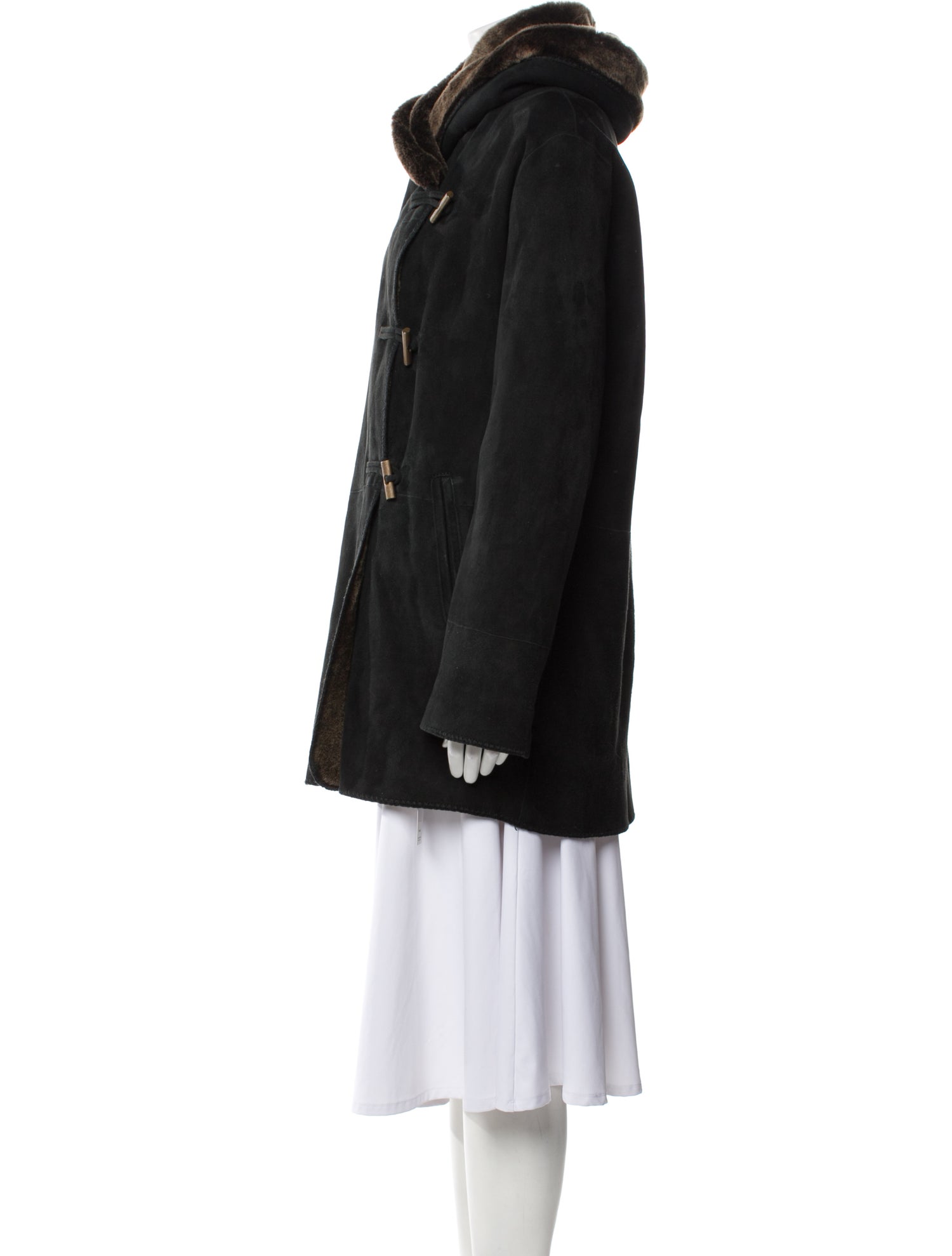 Turkis Tukku Shearling Faux Fur Coat