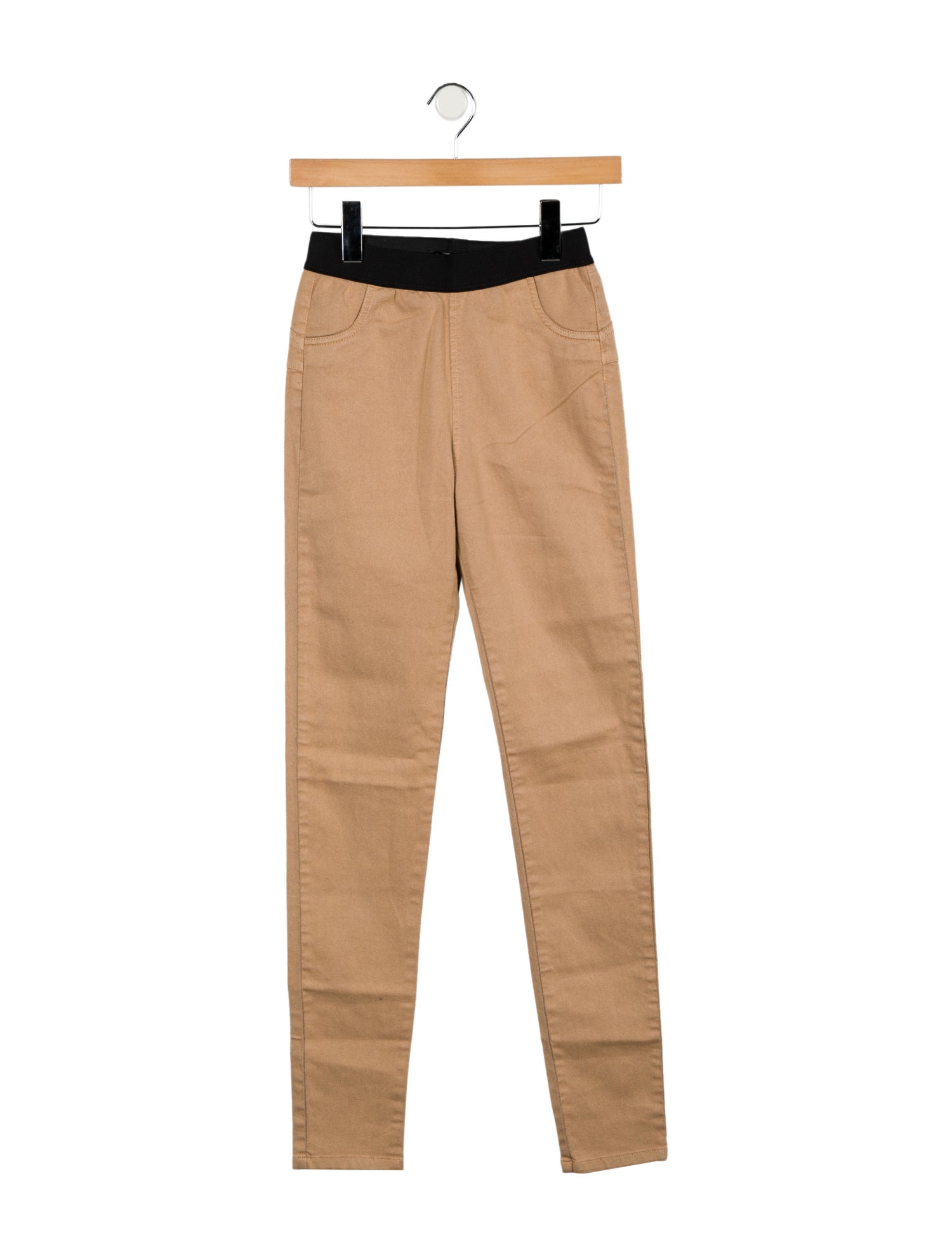 TWINSET Colorblock Pattern Skinny Leg Pants