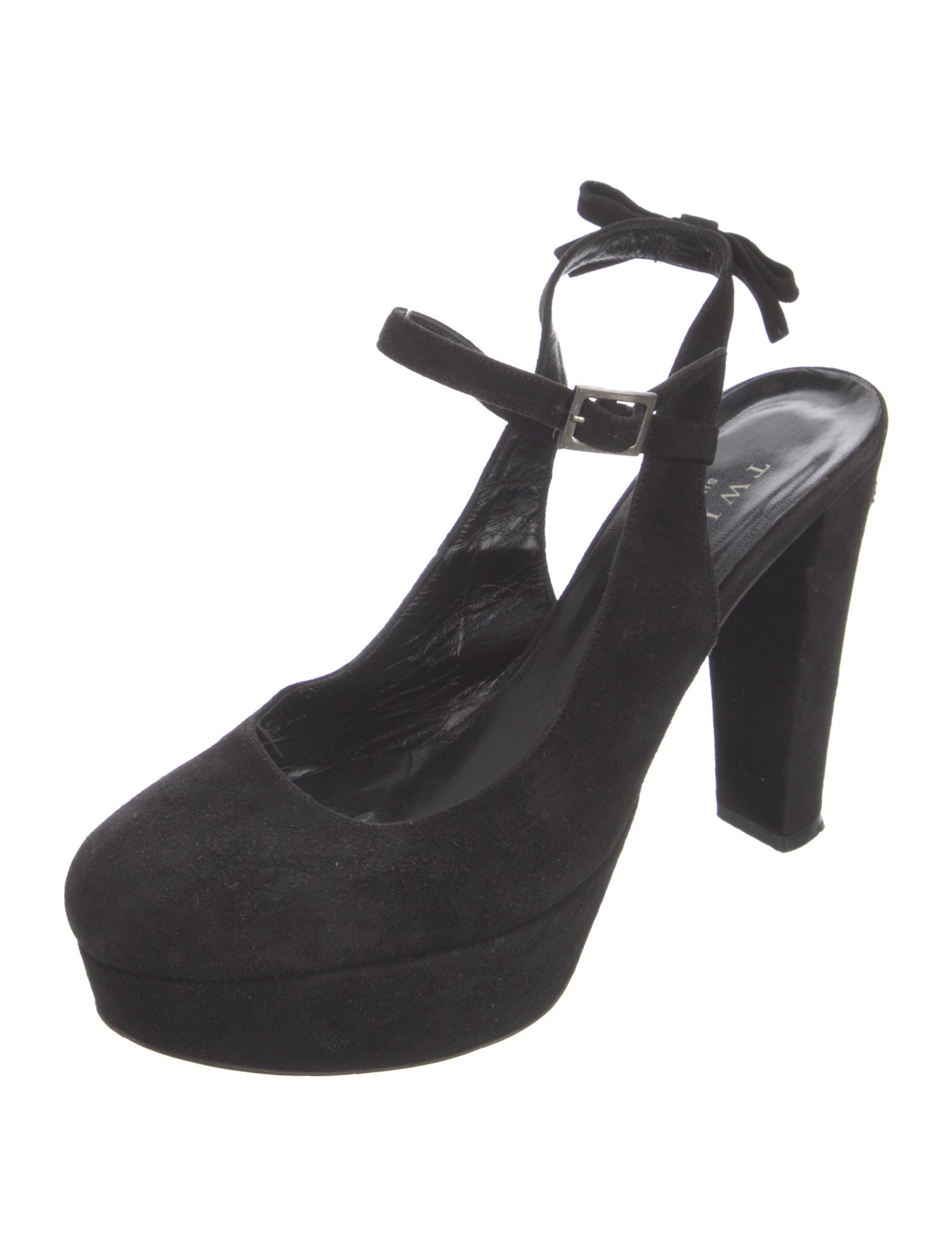 TWINSET Suede Slingback Pumps