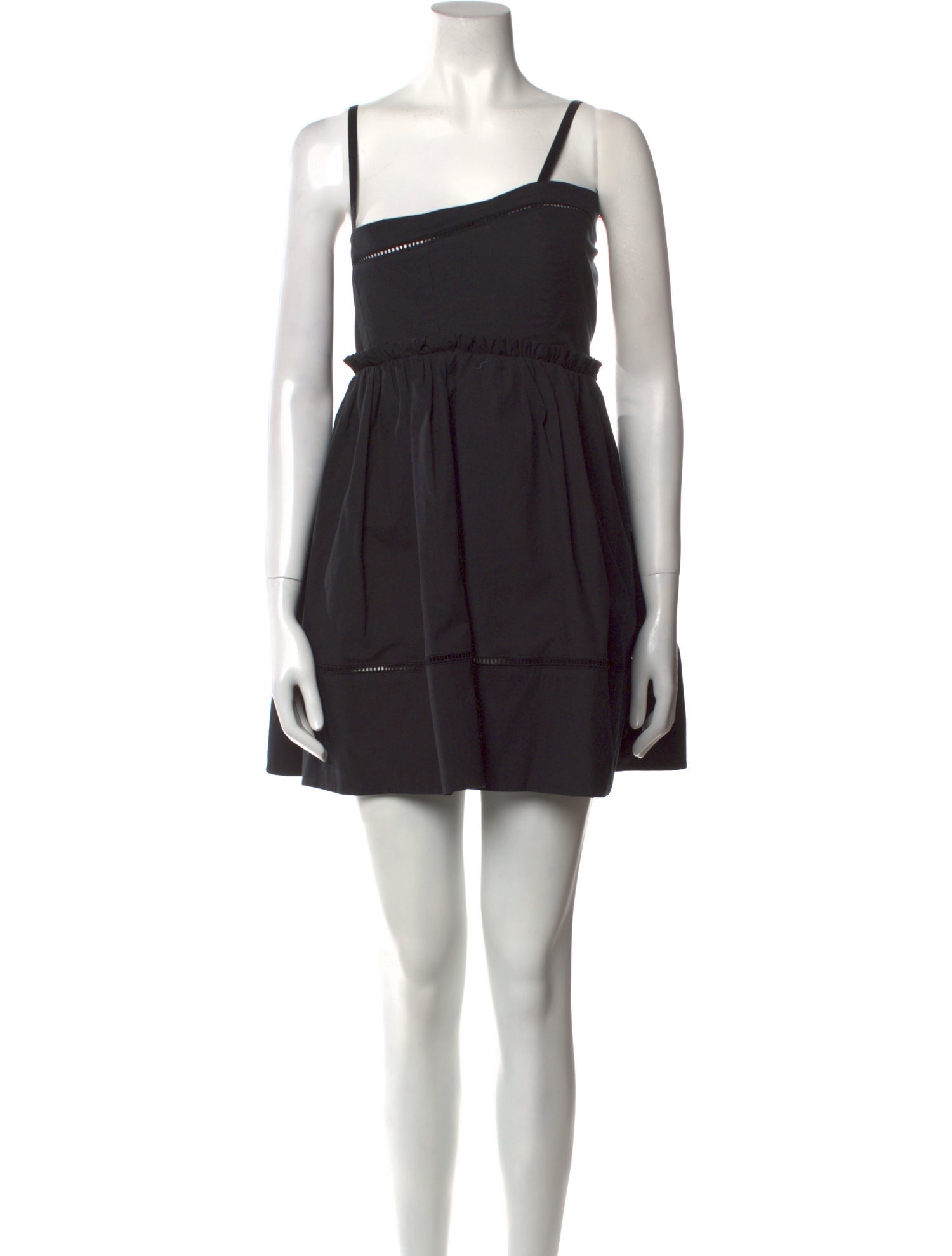 TWINSET Square Neckline Mini Dress