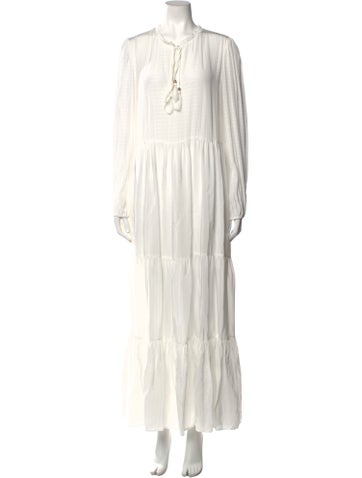 Twinset Dresses Crew Neck Long Dress S