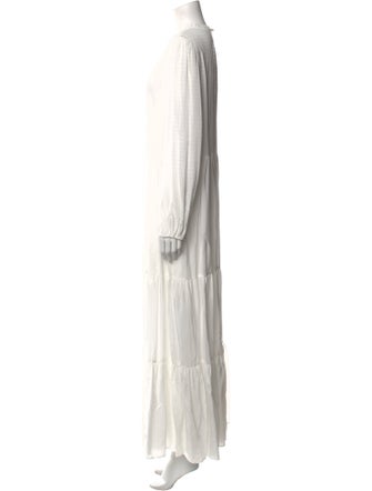 TWINSET Crew Neck Long Dress