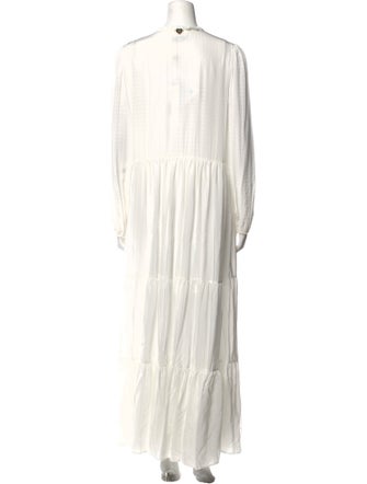 TWINSET Crew Neck Long Dress