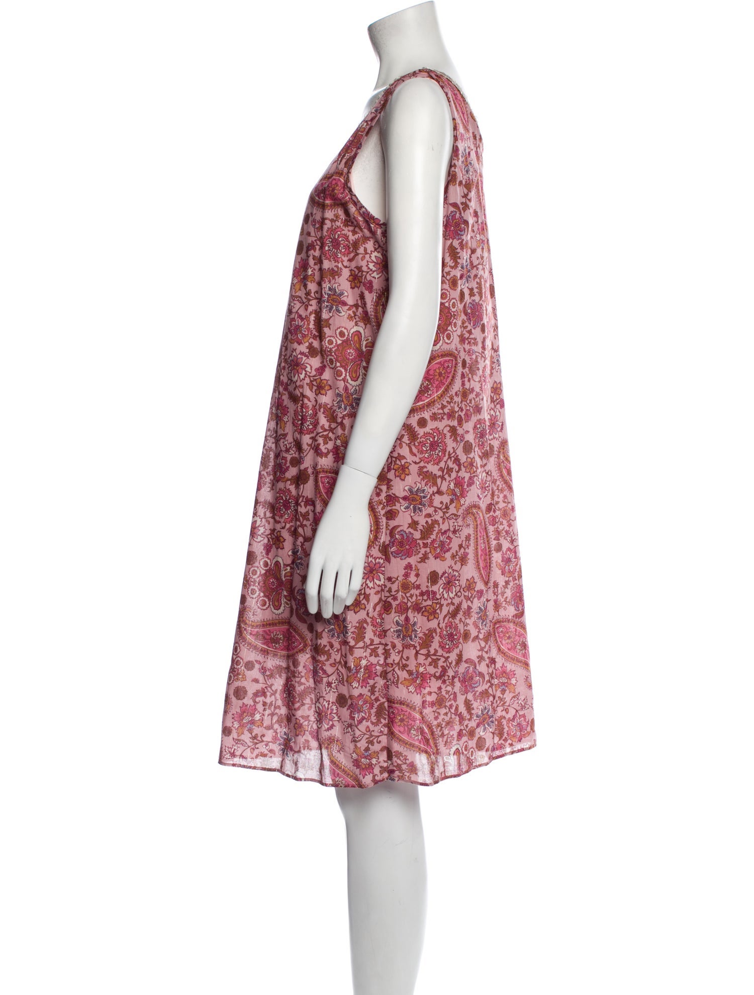 TWINSET Paisley Print Knee-Length Dress