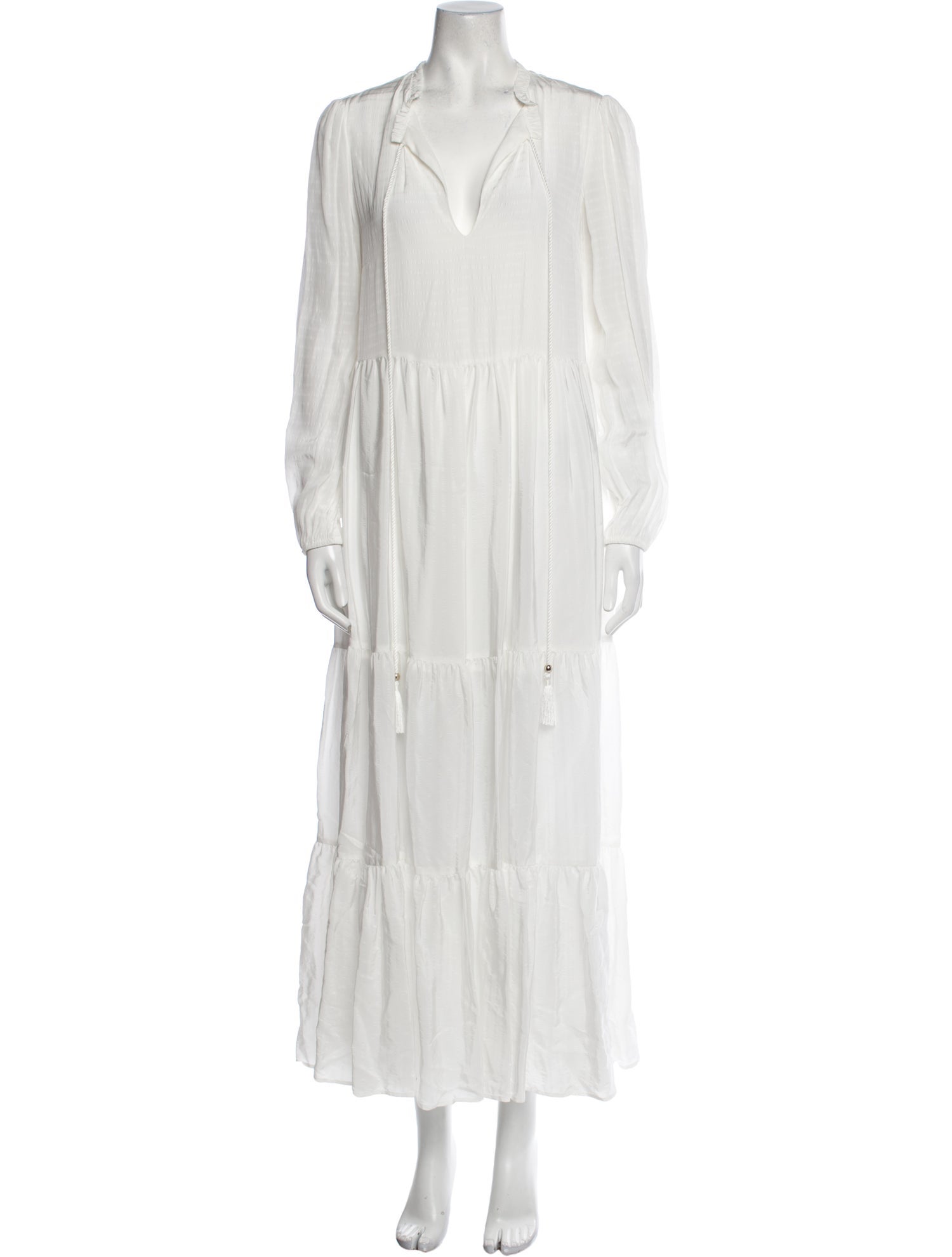 TWINSET V-Neck Long Dress