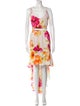 TWINSET Floral Print Long Dress
