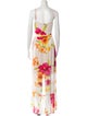 TWINSET Floral Print Long Dress