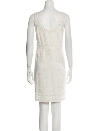 TWINSET Square Neckline Mini Dress