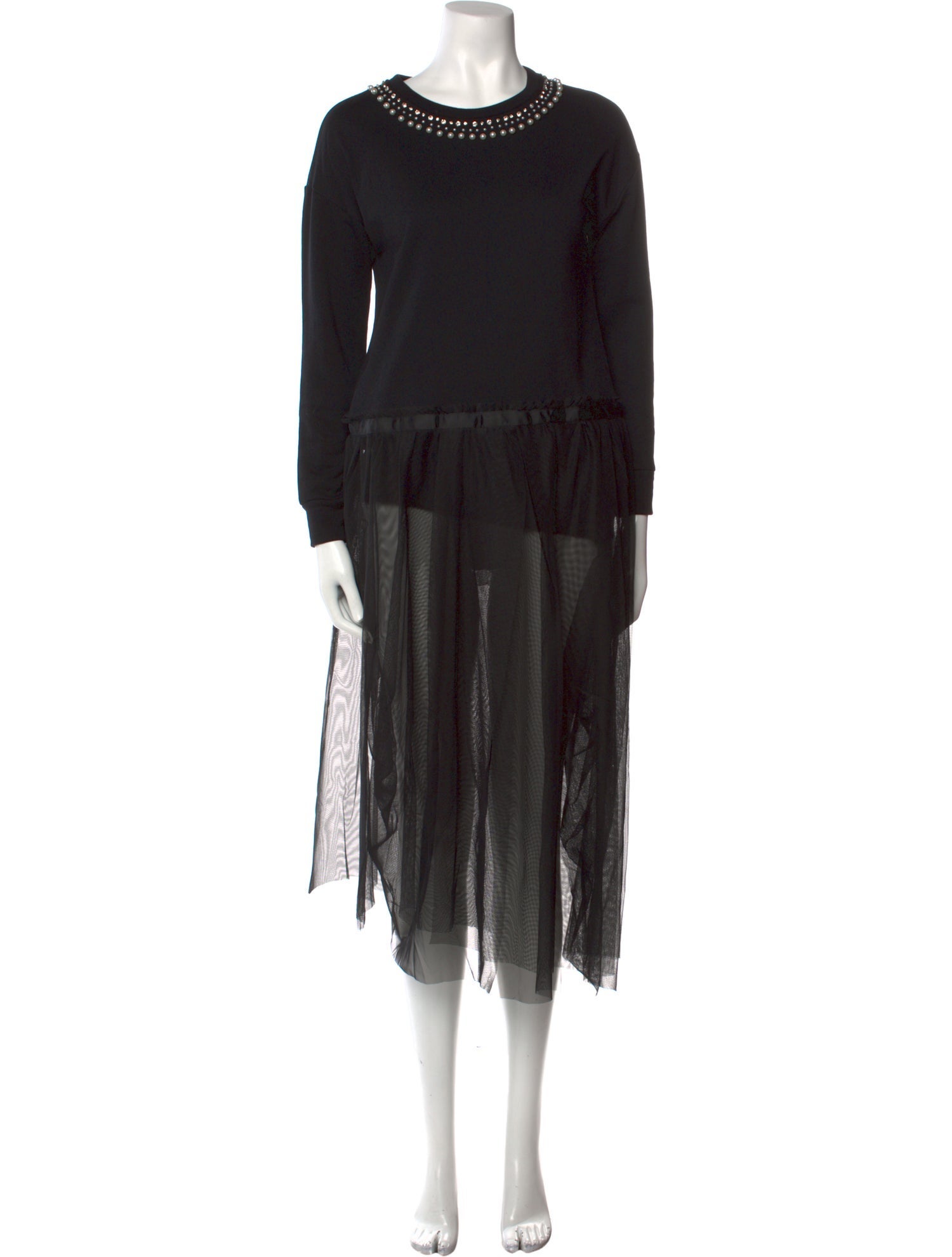 TWINSET Crew Neck Long Dress w/ Tags