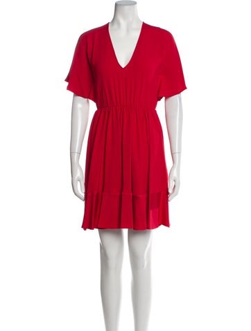 Twinset Dresses V-Neck Knee-Length Dress Us2, It38 | XS