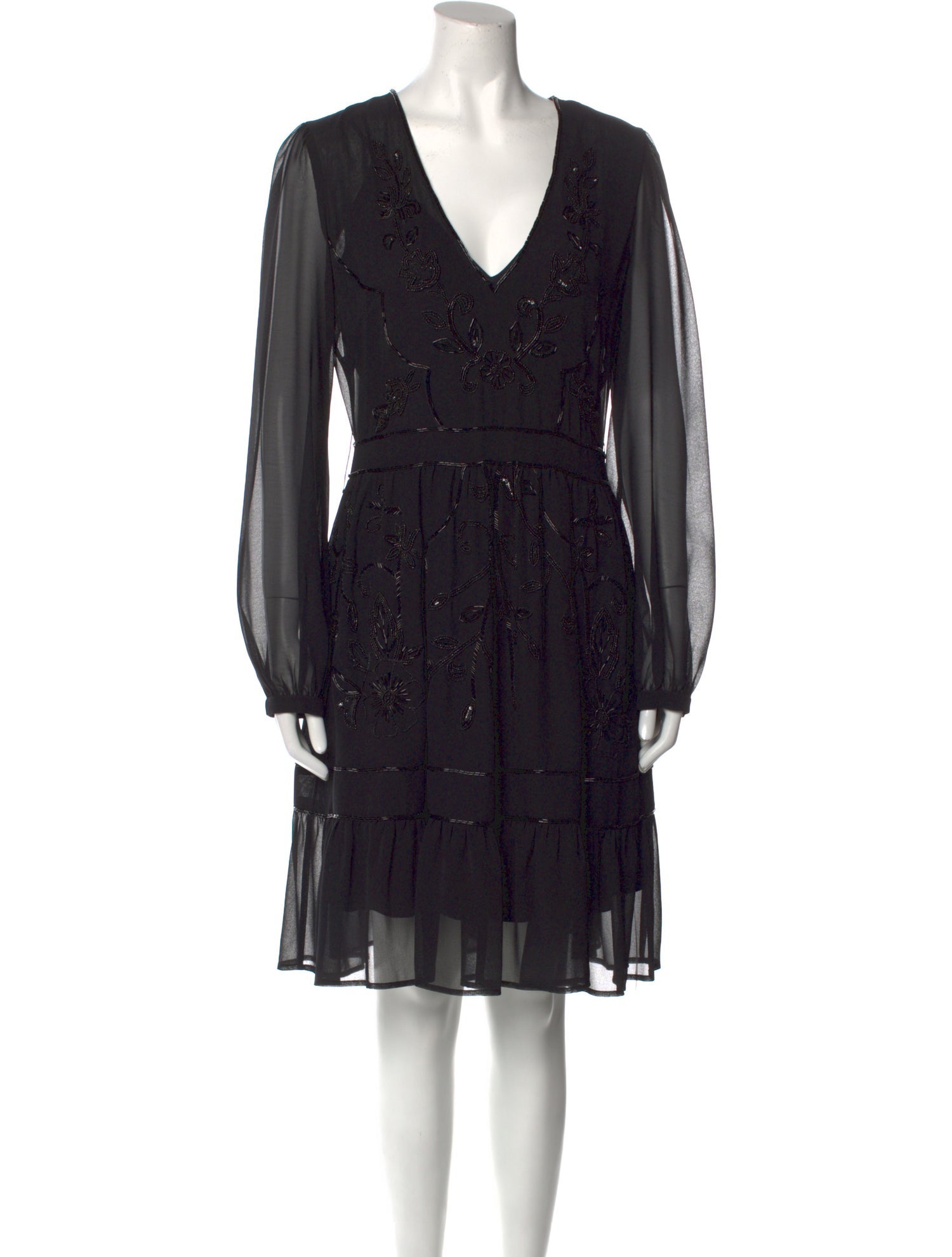 TWINSET V-Neck Knee-Length Dress w/ Tags