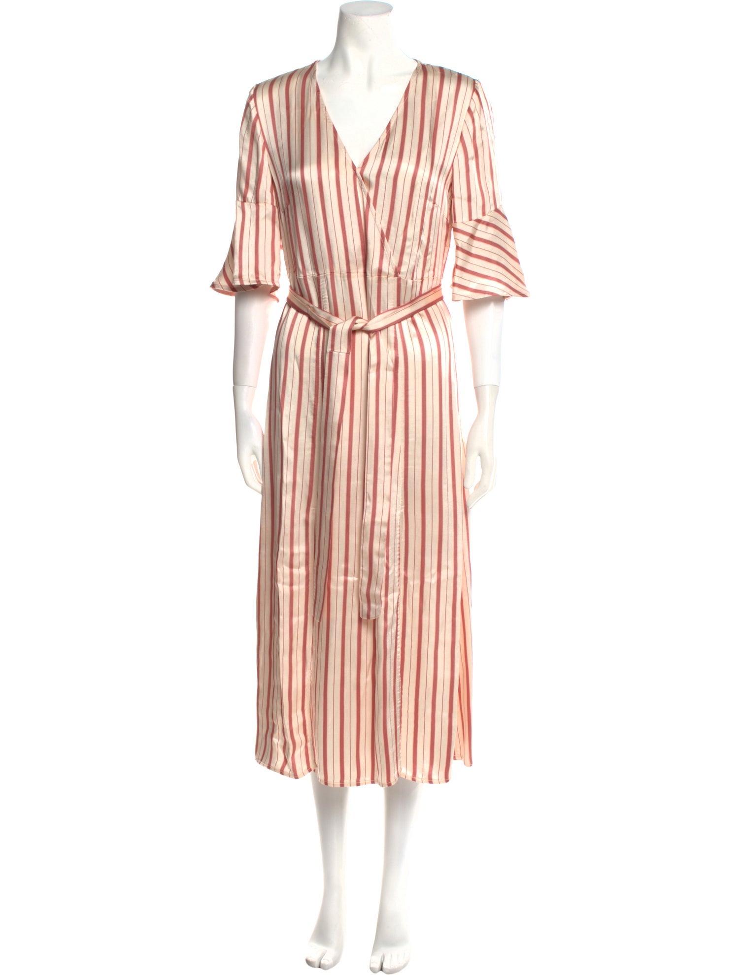 TWINSET Striped Long Dress