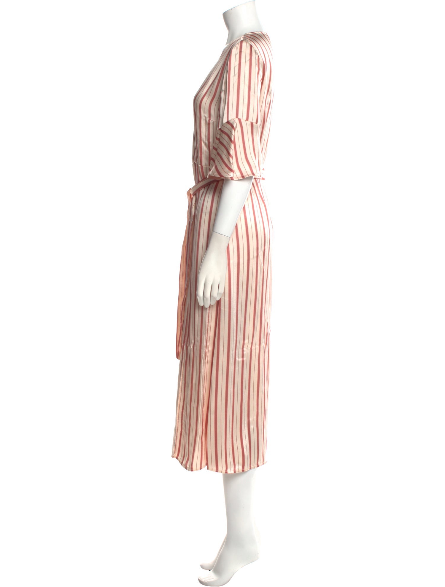 TWINSET Striped Long Dress