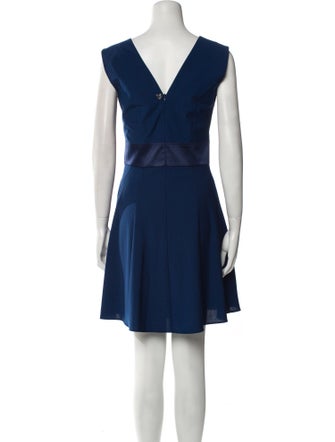 TWINSET V-Neck Mini Dress