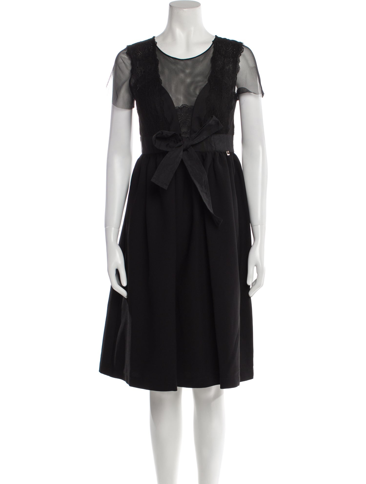 TWINSET Scoop Neck Knee-Length Dress w/ Tags