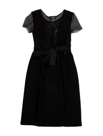 Twinset Dresses Scoop Neck Knee-Length Dress Us2, It38 | XS