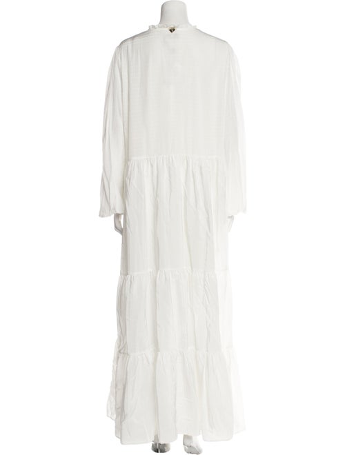 TWINSET Crew Neck Long Dress