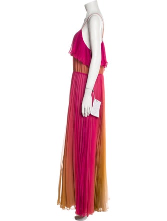 TWINSET Striped Long Dress