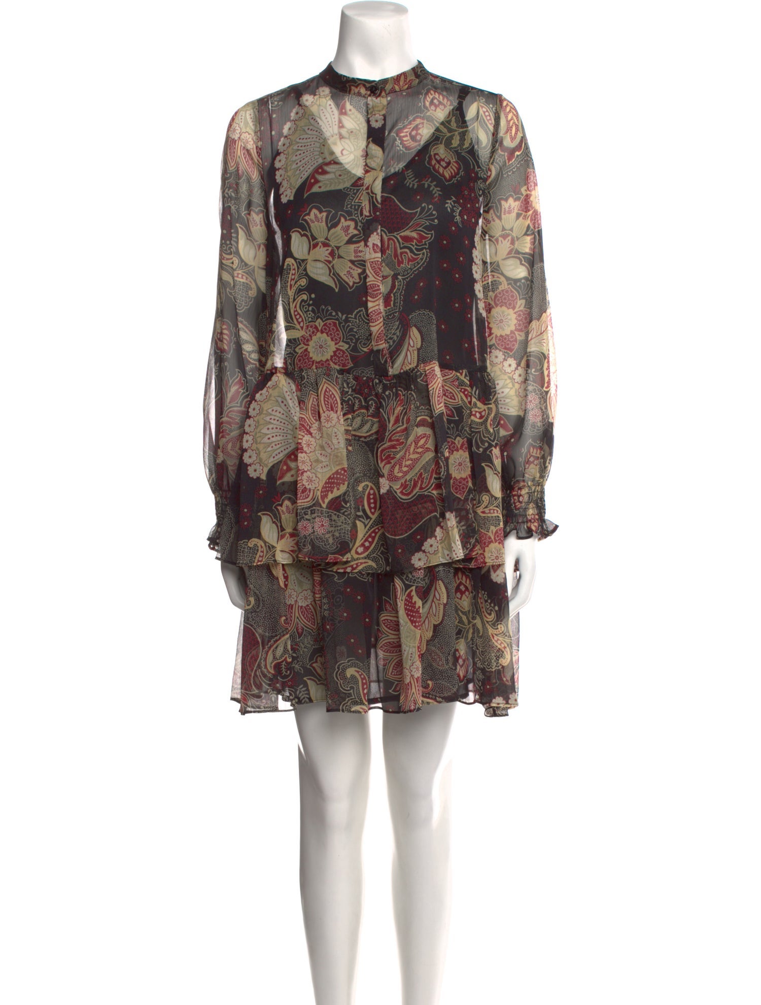 TWINSET Paisley Print Mini Dress