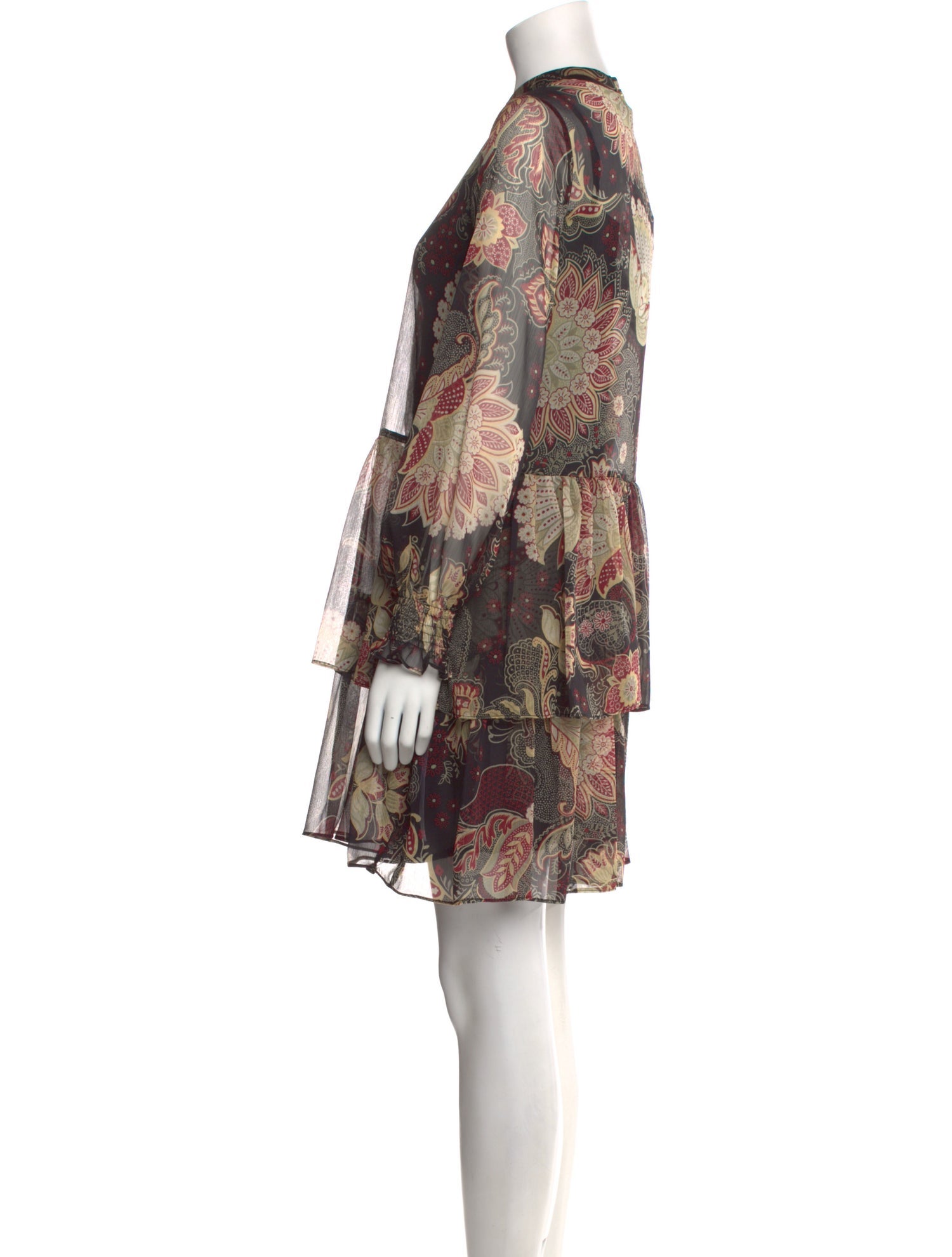 TWINSET Paisley Print Mini Dress