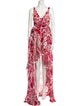 TWINSET Floral Print Long Dress