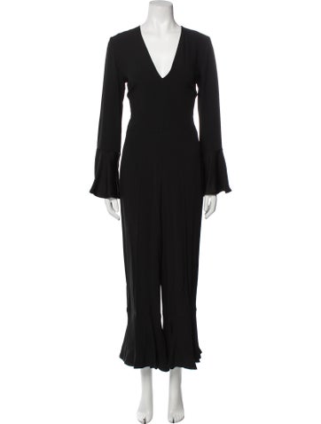 Twinset Jumpsuits and Rompers Plunge Neckline Jumpsuit Us8, It44 | M