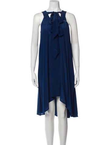 Twinset Dresses Silk Midi Length Dress XXS