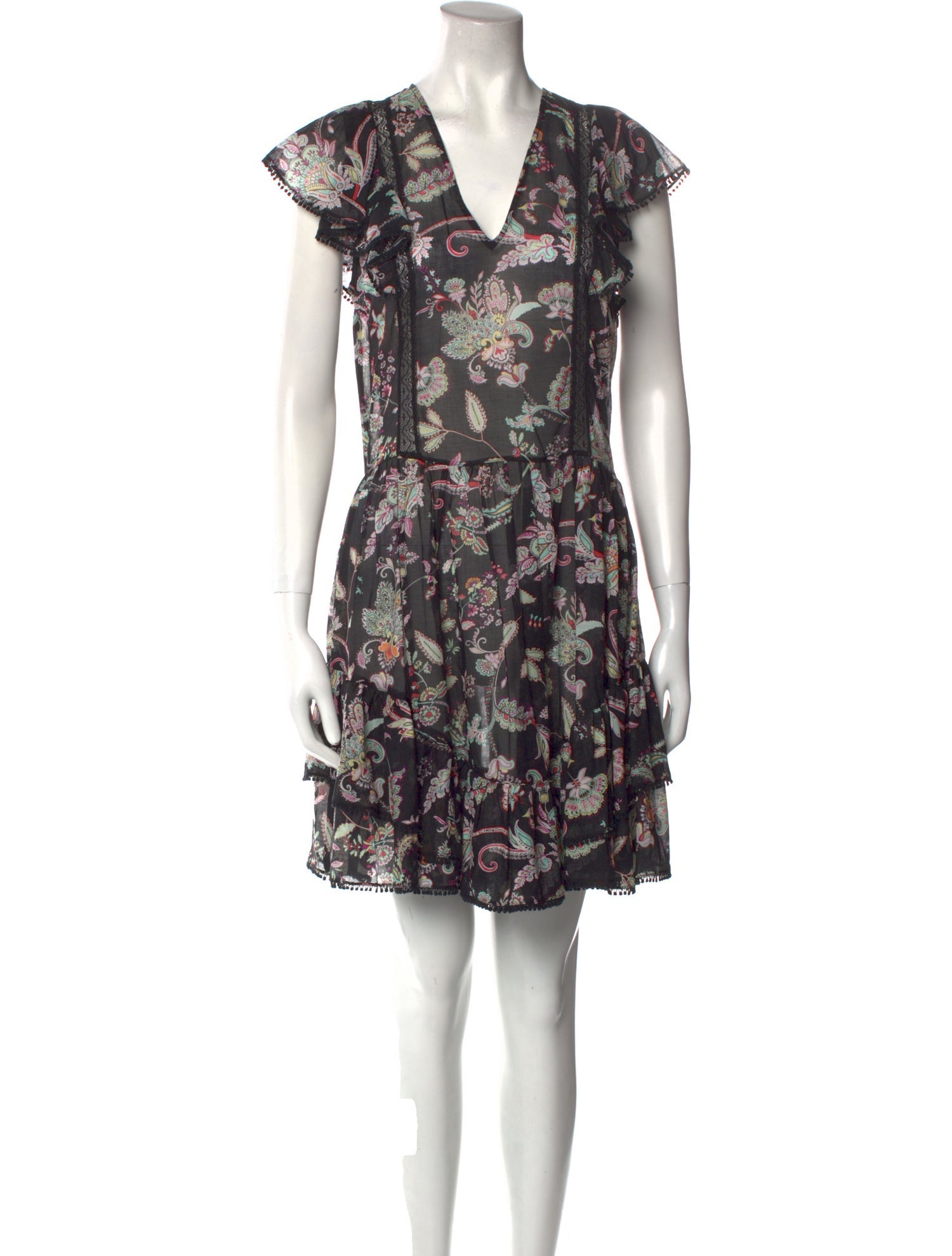 TWINSET Floral Print Knee-Length Dress w/ Tags