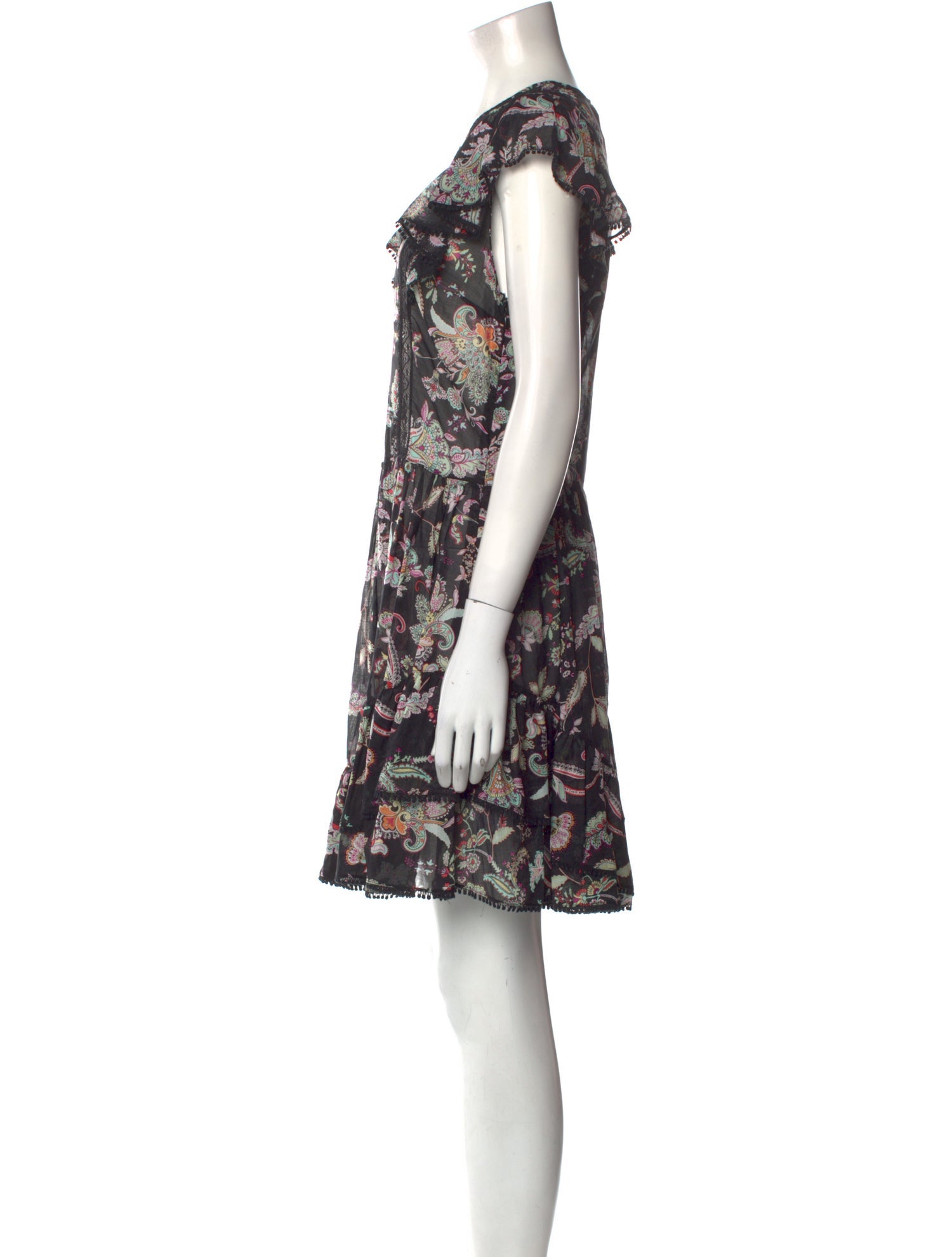 TWINSET Floral Print Knee-Length Dress w/ Tags