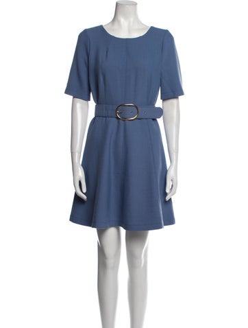 Twinset Dresses Scoop Neck Mini Dress Us8, It44 | M