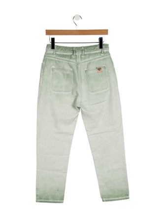 TWINSET Tie-Dye Print Straight Leg Pants