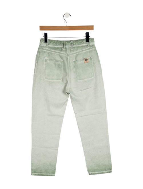 TWINSET Tie-Dye Print Straight Leg Pants