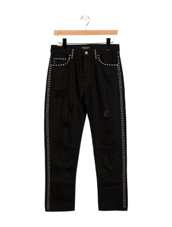 TWINSET High-Rise Straight Leg Jeans