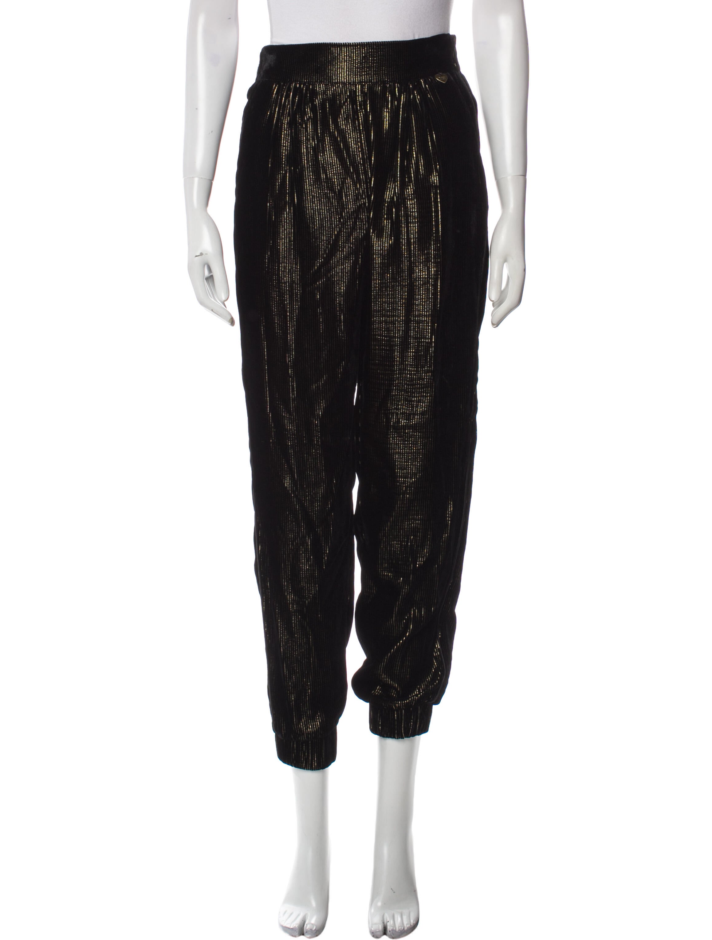 TWINSET Striped Skinny Leg Pants