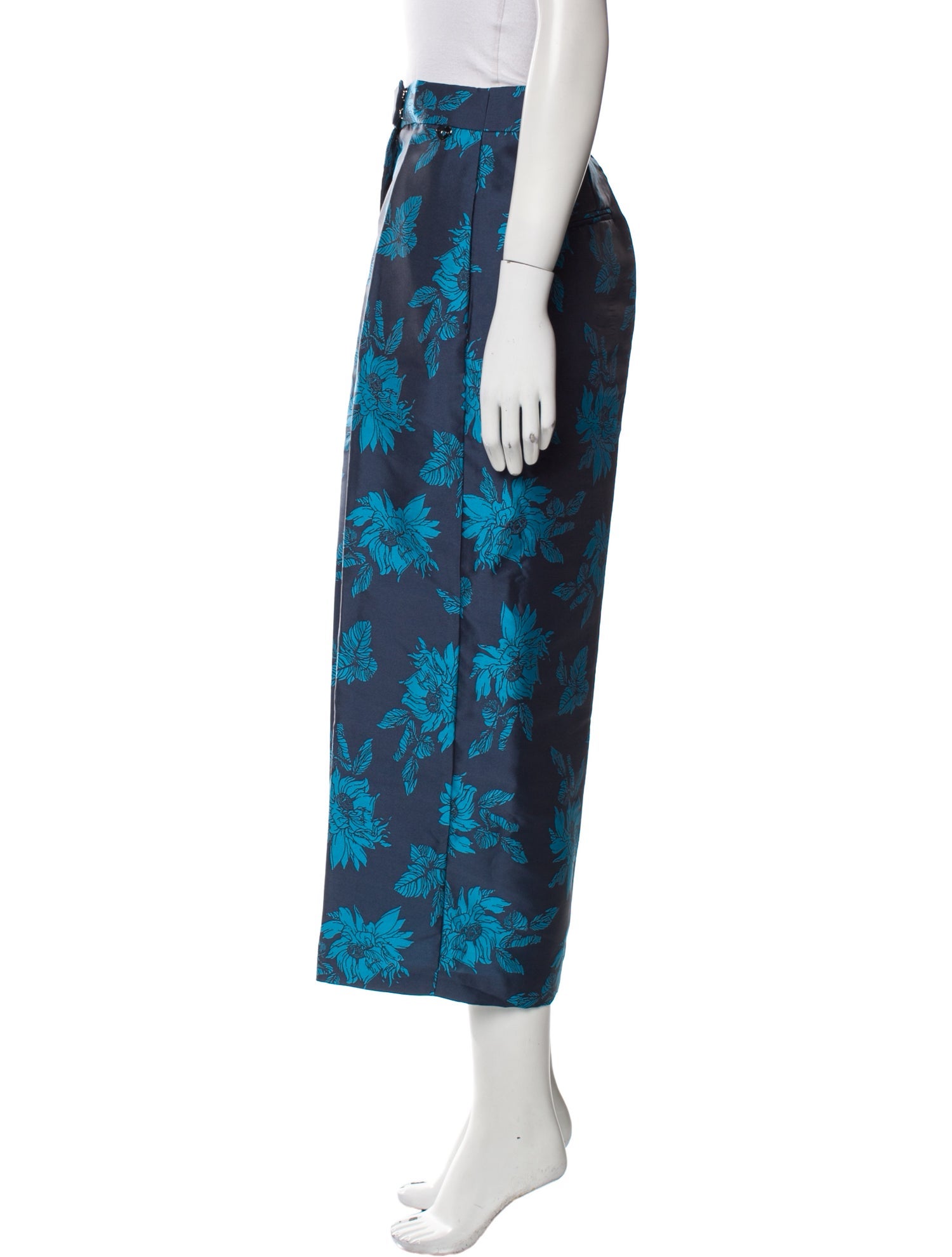 TWINSET Floral Print Wide Leg Pants w/ Tags