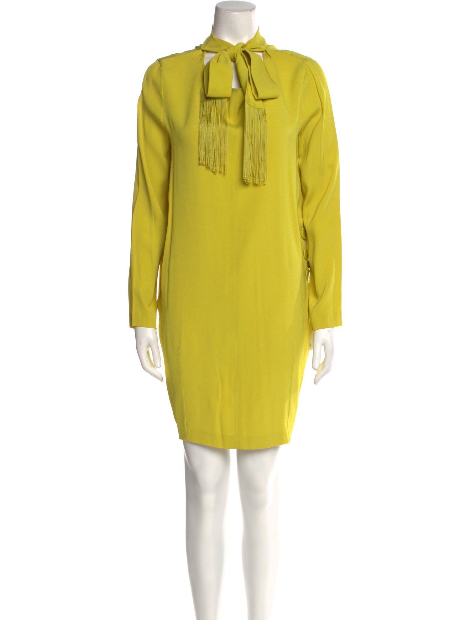 TWINSET Mock Neck Mini Dress