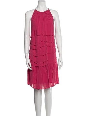 Twinset Dresses Crew Neck Knee-Length Dress M