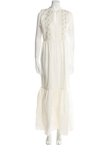 Twinset Dresses Crew Neck Long Dress Us6, It42 | M